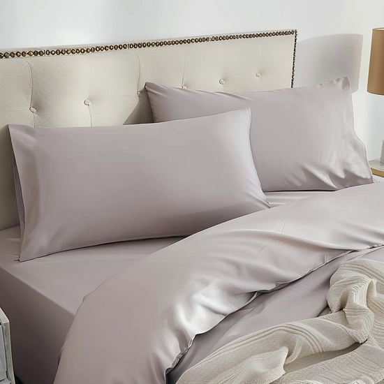 Grey Bamboo Bedding Set